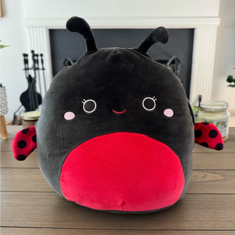 ☄️Flash Sale☄️ Squishmallows 12 inch Trudy Ladybug Plush